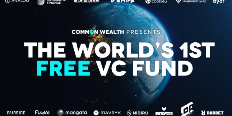 Common Wealth Announces the Launch of the World’s First Free VC Fund