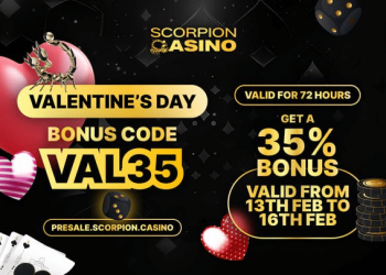 Viral Passive Income Casino Platform Offers Incredible Valentine’s Day Bonus Offer As Presale Approaches Conclusion – $4.1 Million Already Raised.