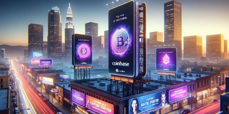 Coinbase-Backed Crypto PAC Launches Advertising Campaign Against California’s Senate Candidate Katie Porter