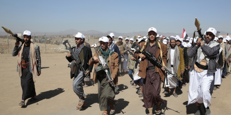 US takes ‘self-defense’ strike against Houthi projectiles poised to launch at commercial ship in Red Sea