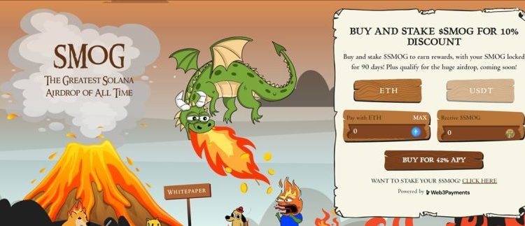 $SMOG Smashes New ATH, Makes Jupiter’s Strict List And Flies Past 40k Holders