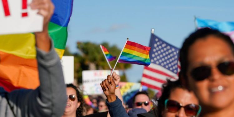Support for LGBTQ+ protections is tied to politics more than population
