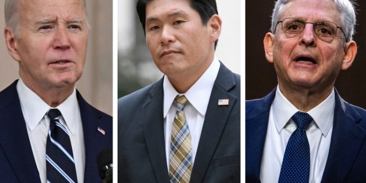 White House-Justice Dept. tensions high as Hur prepares to testify on Hill