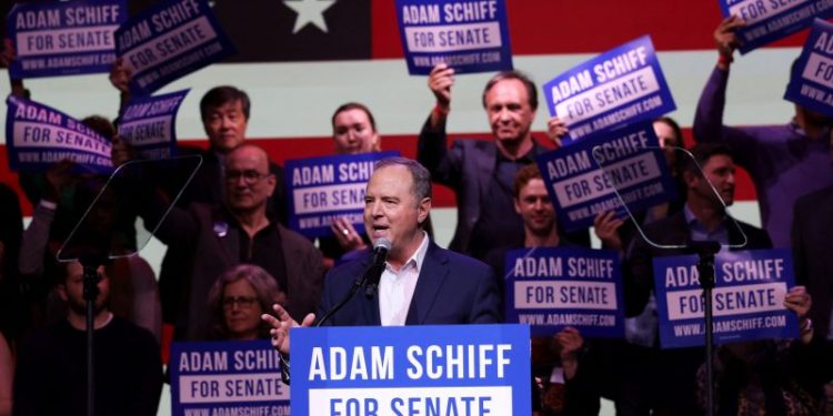 Schiff, Garvey advance to general election in California’s Senate primary