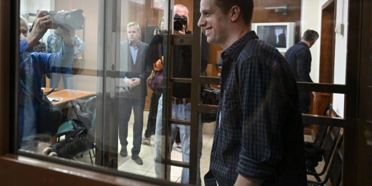 Congressional leaders mark year since Evan Gershkovich’s detainment