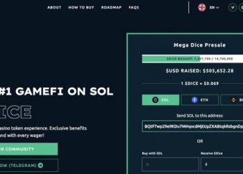 Solana’s Hottest New GambleFi ICO Mega Dice Has Already Attracted $500,000 In First Week