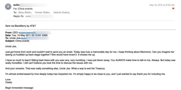 FLASHBACK: Biden made revealing comment about niece’s Obama admin role while praising ‘rising China’