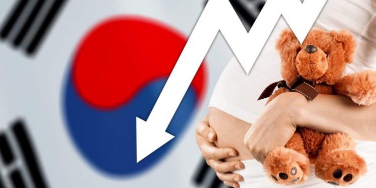 Concerns about a decline in the South Korean birth rate.