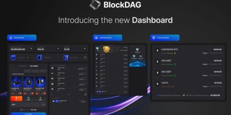 BlockDAG Takes The Lead With New Dashboard Features, Overshadowing Dogecoin And Litecoin In The Market; $26.8M in Presale Already!