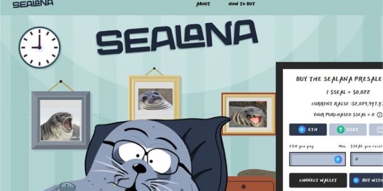 Sealana Smashes $2 Million Mark in Presale: A New Wave in Solana Meme Coins