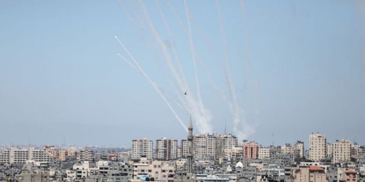Hamas launches rocket barrage into Israel from Rafah, sounding alarms in Tel Aviv