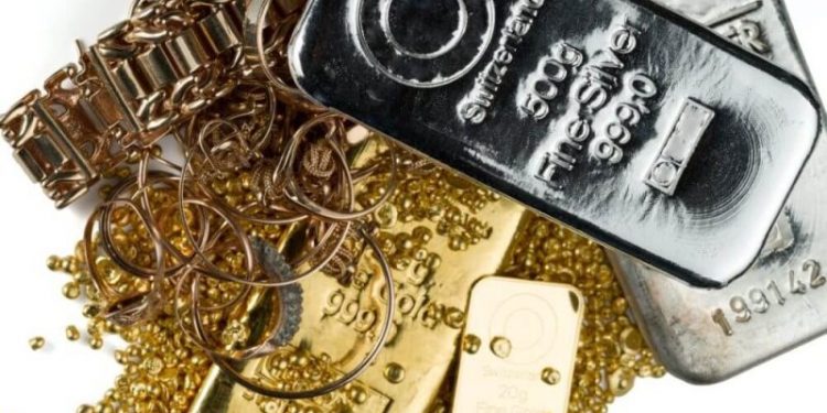 Gold and silver: Gold is rising today to the $2370 level