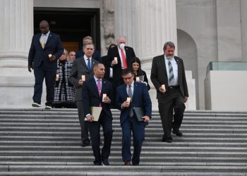 Democratic leadership vows to rescue Johnson as intrigue grows in Capitol