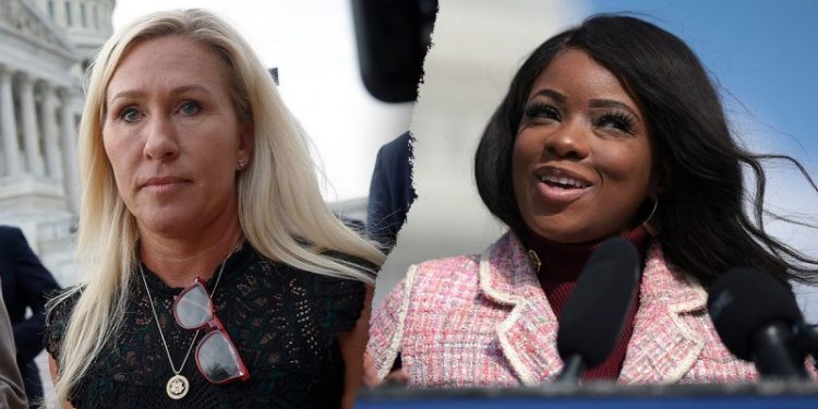 MTG responds to House Dem planning to hawk merchandise using ‘bleach blonde’ insult used against her