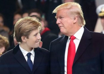 Trump says son Barron, 18, likes politics and gives him advice: ‘He’s a smart one’