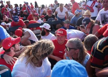 Pops, screams and then blood: On the scene at the Trump rally shooting