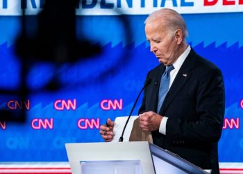 How Biden found himself at a loss for the words that so often served him