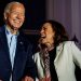 Kamala Harris praises Biden’s legacy in first remarks since announcing 2024 bid