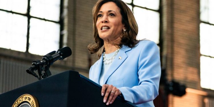 A Harris-Trump race would pit ex-prosecutor vs. recently convicted felon