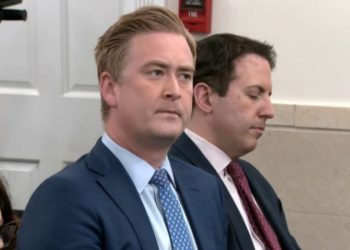 Fox News reporter asks White House who gets called after 8 p.m. if nuke is launched at US