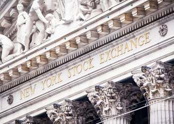 New York Stock Exchange: Dow Jones Down 1.29%