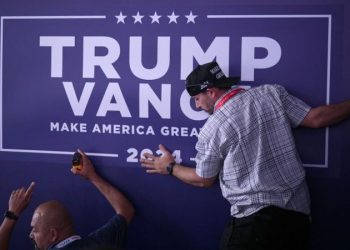 Kamala’s got merch, but real America’s yards and bumpers are with Trump