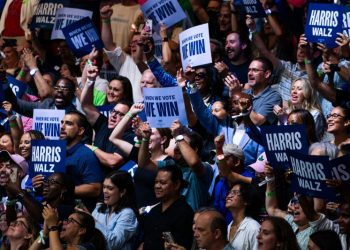 Harris rallies get edgy with four-letter words