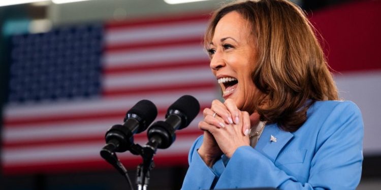 Harris flipped the script of the campaign, but there’s much still to write