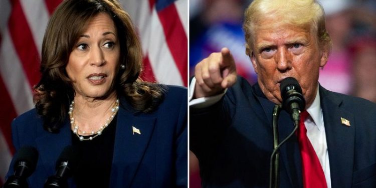 Kamala Harris’ campaign criticizes Trump for serving ‘self-obsessed rich guys’ after interview with Elon Musk