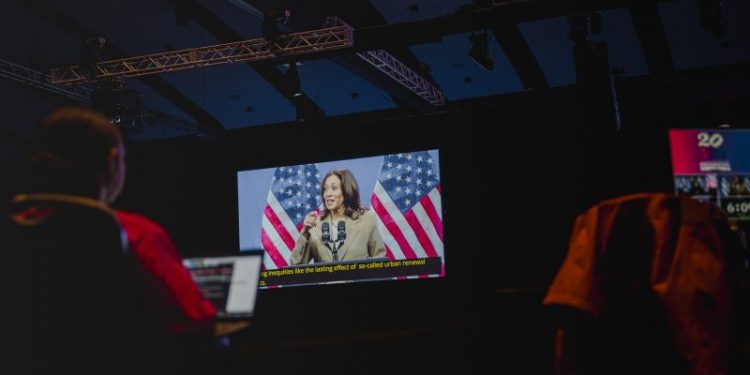 Trump campaign uses misleading posts, racist trope to attack Harris on crime