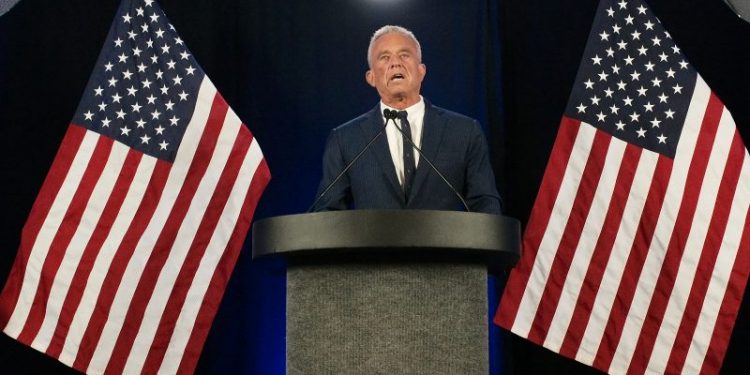 RFK Jr. suspends his campaign — with an appropriately bizarre theory