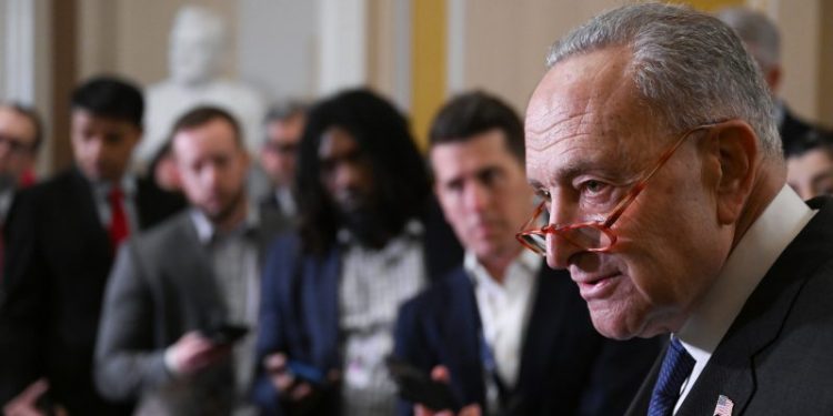 Trump falsely calls Schumer a ‘proud member of Hamas’