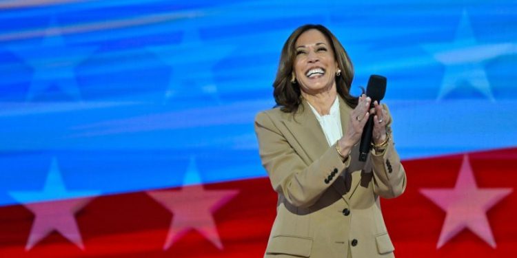 Harris campaign releases new ad to build on convention momentum