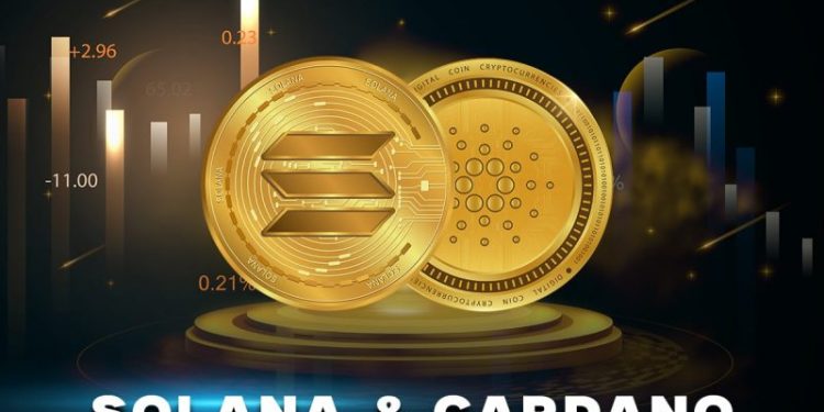 Solana in bullish surge, Cardano lags behind with momentum