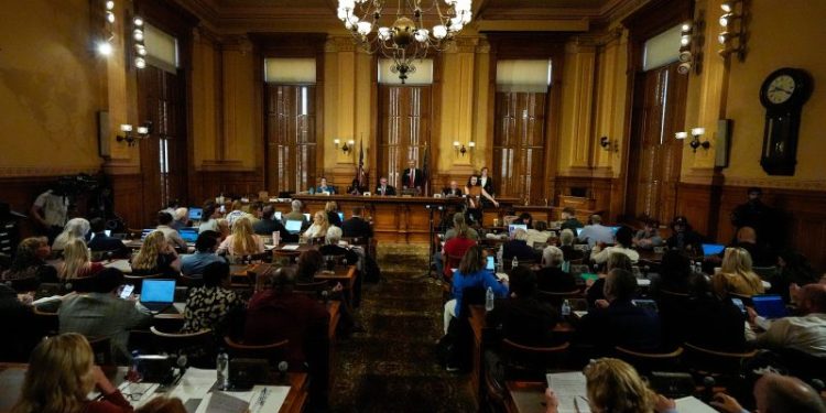 Pro-Trump Georgia election board votes to require hand counts of ballots