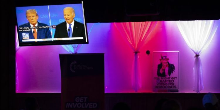 The debate elevates 2024’s central question: Who’s paying attention?