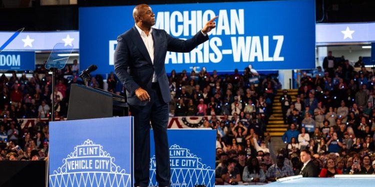 Harris releases agenda for Black men as she ramps up effort to court them