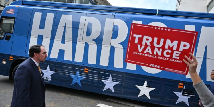 Trump chips away at Harris’s national advantage, two new polls show