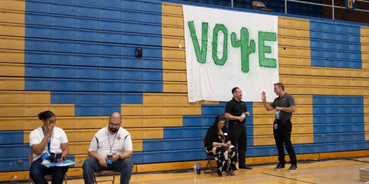 In pivotal Arizona, Vance and Walz offer an immigration split screen