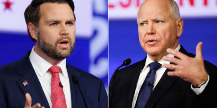 Vance, Walz spar over abortion and immigration in first and only VP debate