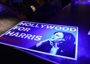 HOLLYWOOD ELITES FOR HARRIS: Celebs sign on for another tired, star-filled sequel