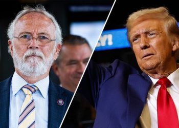 Trump rips House Republican who voted to impeach him in message endorsing his rival