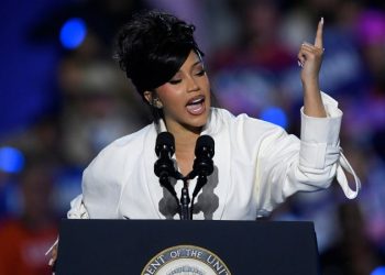 Cardi B suffers teleprompter glitch during Harris rally in Wisconsin