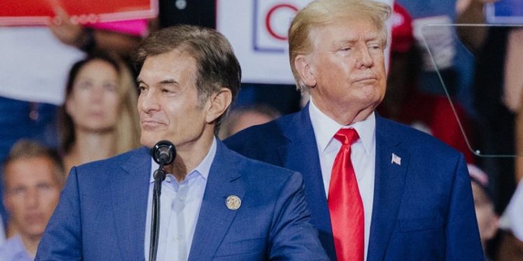 Trump appoints Dr. Oz to key HHS position in new administration