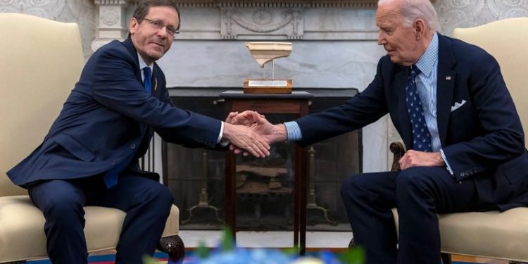 Israeli leader tells Biden ‘we have to get hostages back’ who are ‘going through hell in dungeons of Gaza’