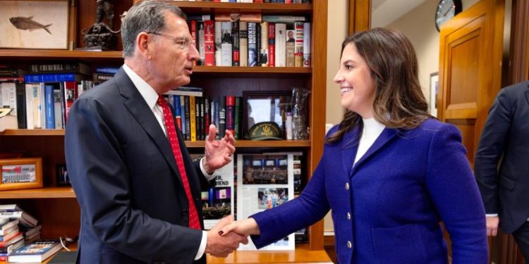 Stefanik meets with senators as Trump’s UN ambassador nominee, touts ‘American First peace through strength’