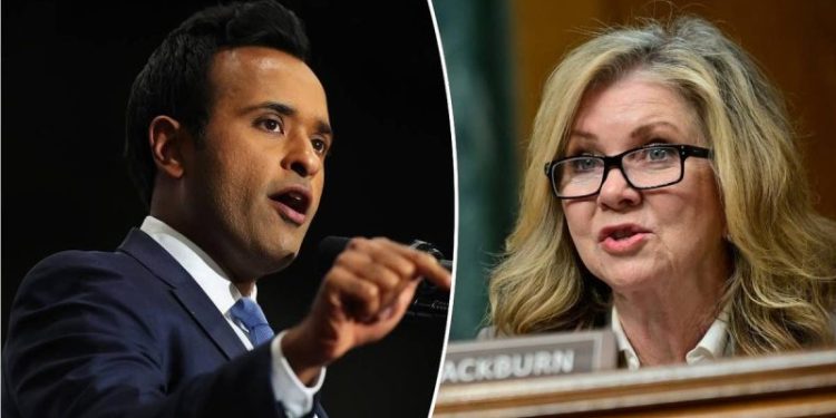 ‘A lot of waste’: Blackburn and Ramaswamy talk DOGE cuts