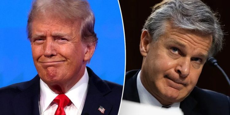 Trump says Wray resignation ‘great day for America,’ touts Kash Patel as ‘most qualified’ to lead FBI