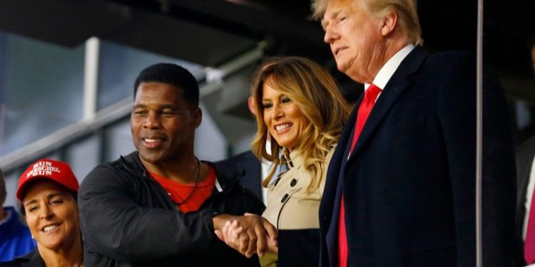 Trump names Herschel Walker, Nicole McGraw to ambassador positions before issuing warning to GOP senators
