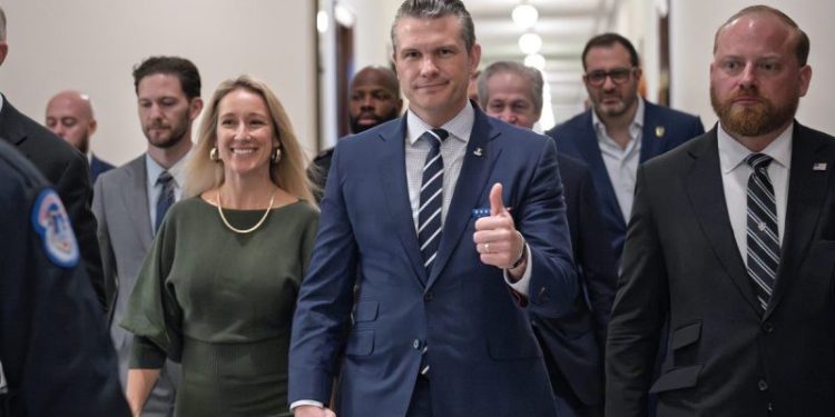 After second meeting with Hegseth, Ernst hints at whether she will or won’t support confirmation